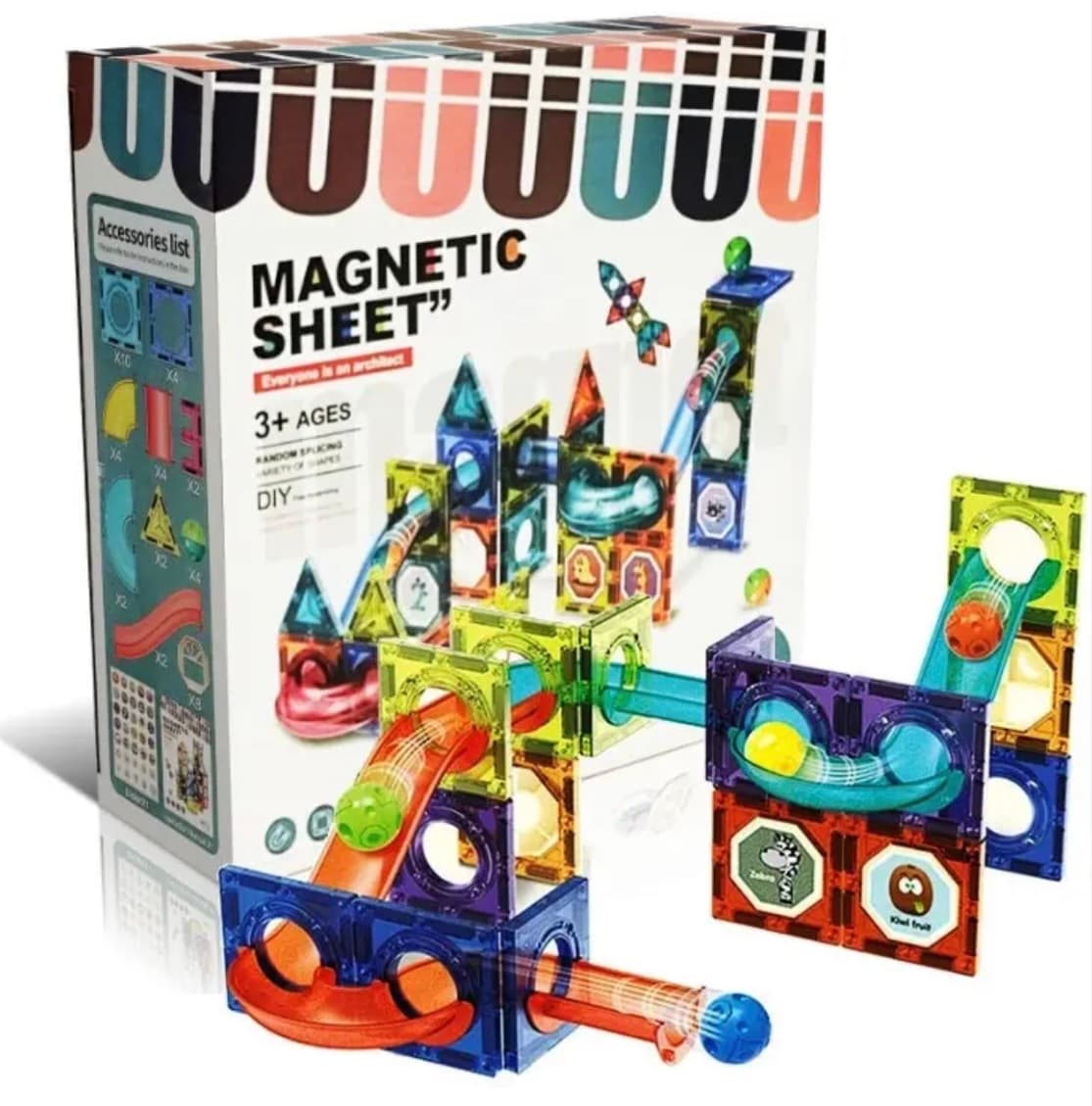 Jeu de construction magnétique
